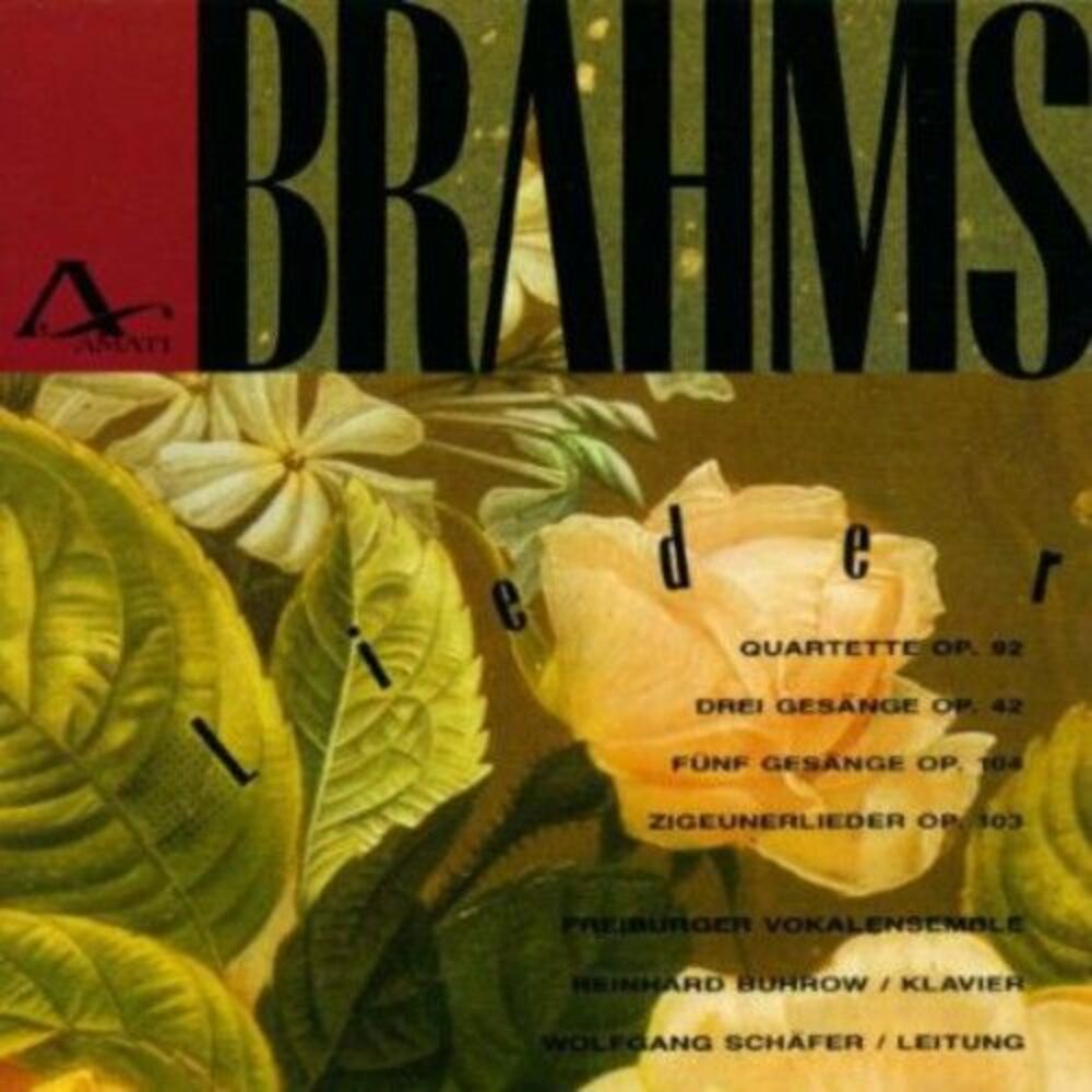 Brahms / Freiburger Vokal Ens - Lieder  CD